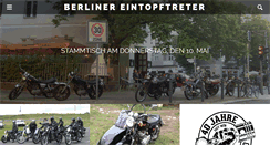 Desktop Screenshot of eintopftreter.de